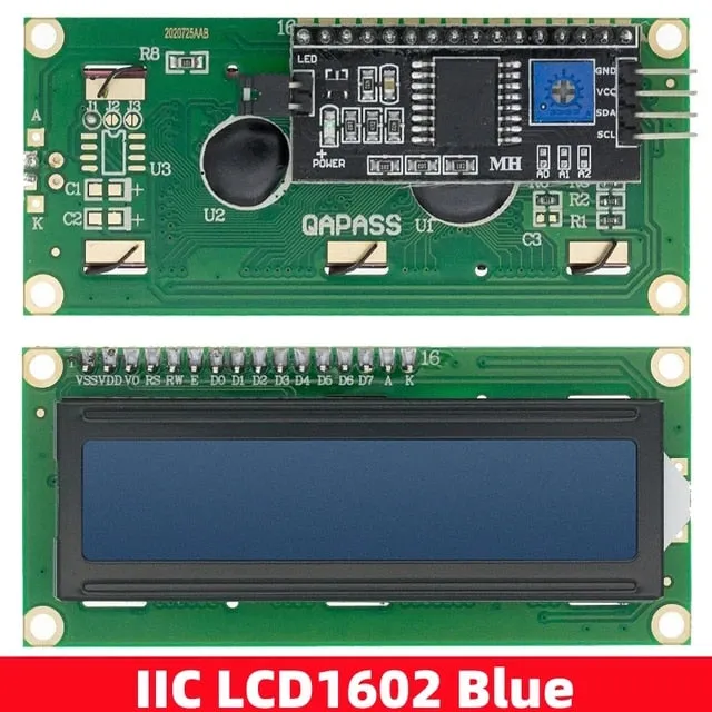 16x2 LCD1602 Parallel LCD Display With IIC I2C Interface