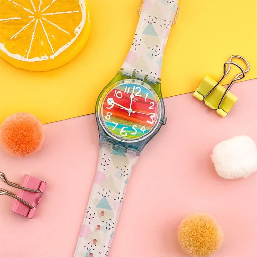 17mm Universal cute silicone watch strap - Triangle