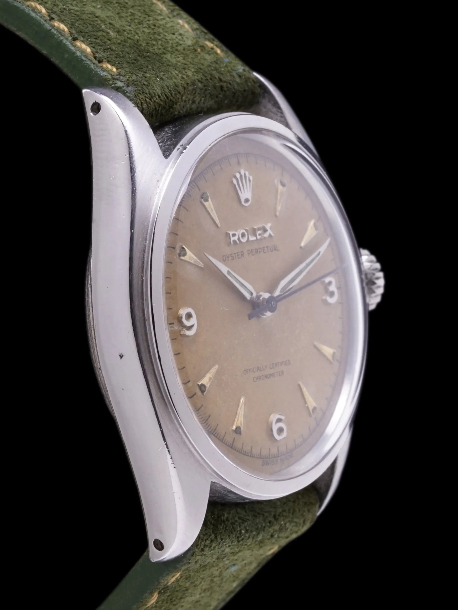 1952 Rolex Oyster-Perpetual (Ref. 6084) Explorer Dial "Big Bubble Back"