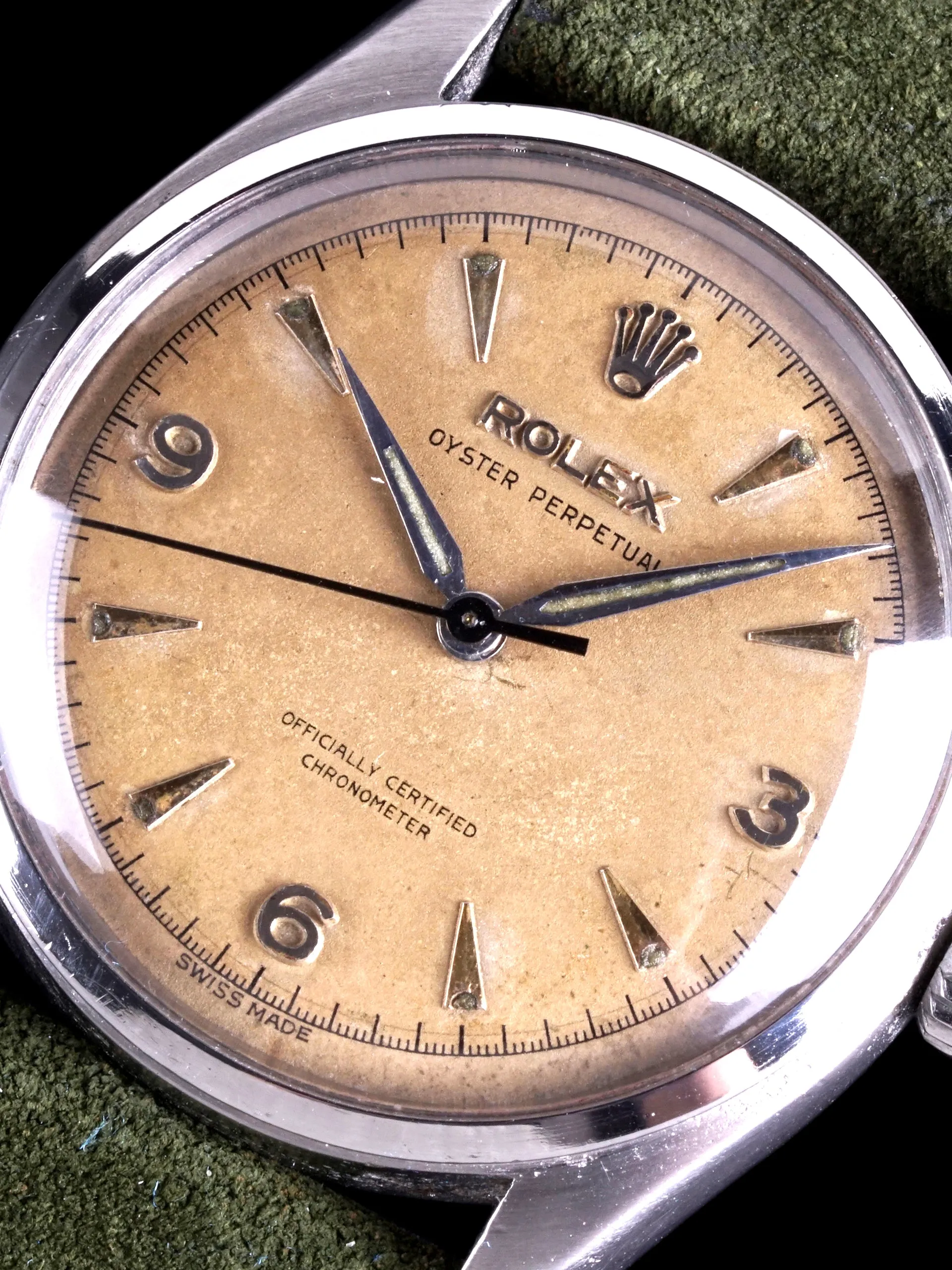 1952 Rolex Oyster-Perpetual (Ref. 6084) Explorer Dial "Big Bubble Back"