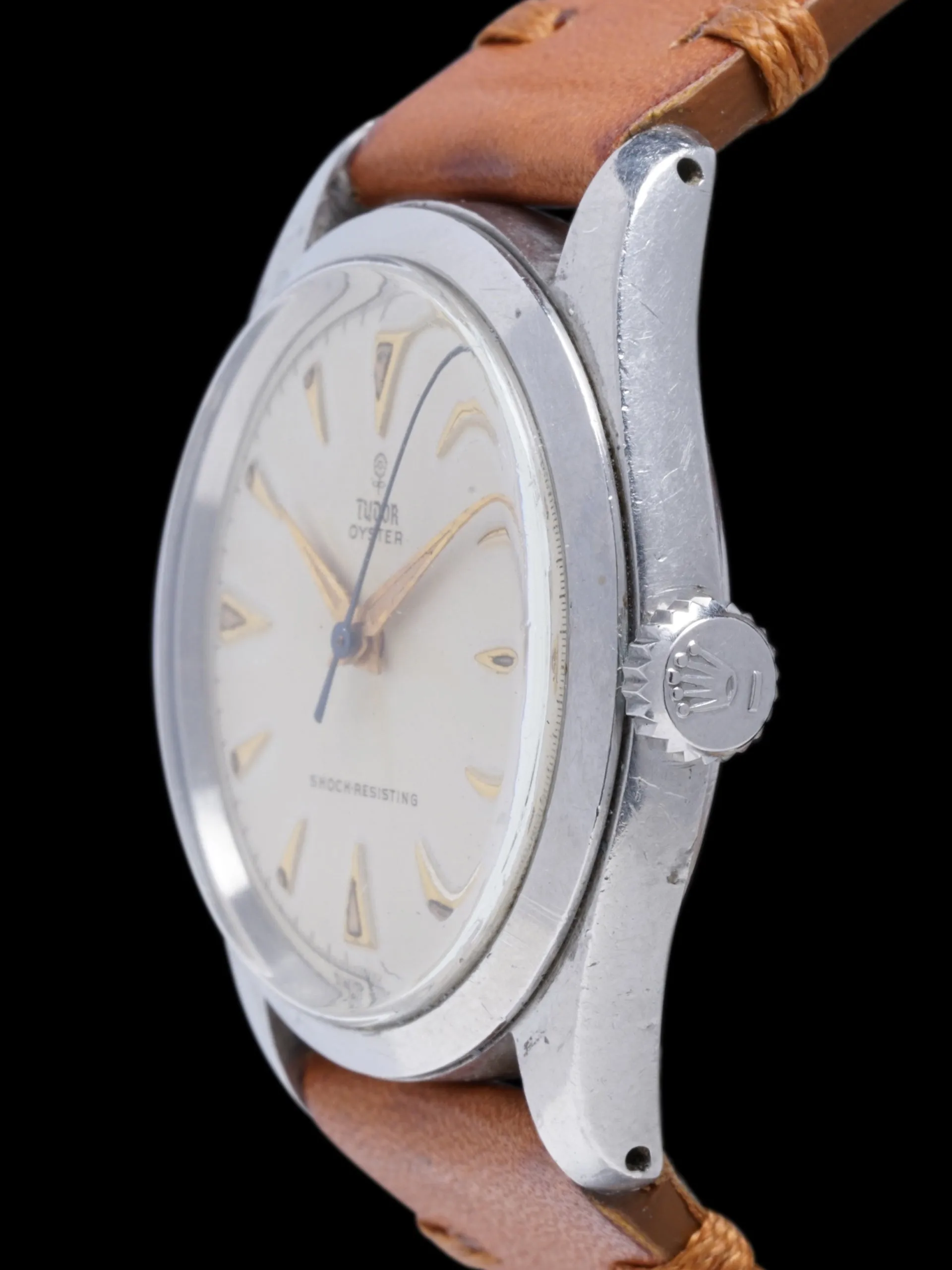 1956 Tudor Oyster (Ref. 7934) White Chapter Ring Dial