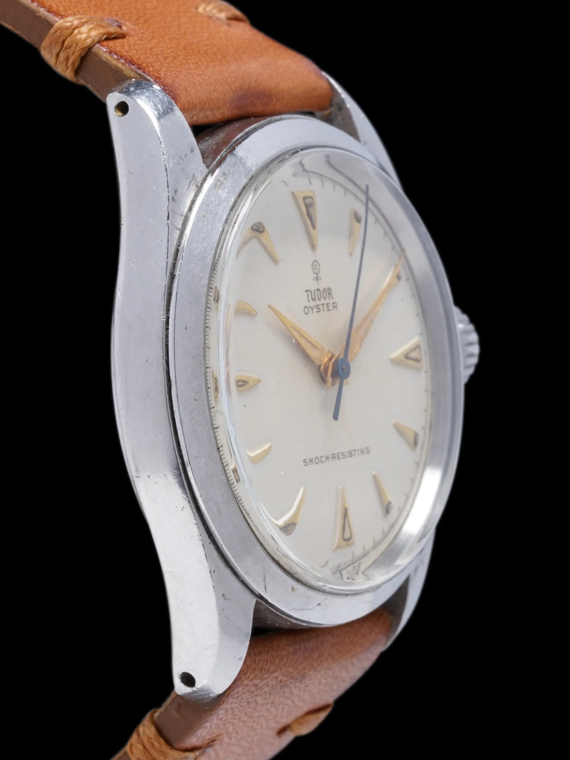 1956 Tudor Oyster (Ref. 7934) White Chapter Ring Dial