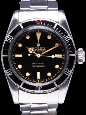 1958 Rolex Submariner (Ref. 6538) "Big Crown" James Bond