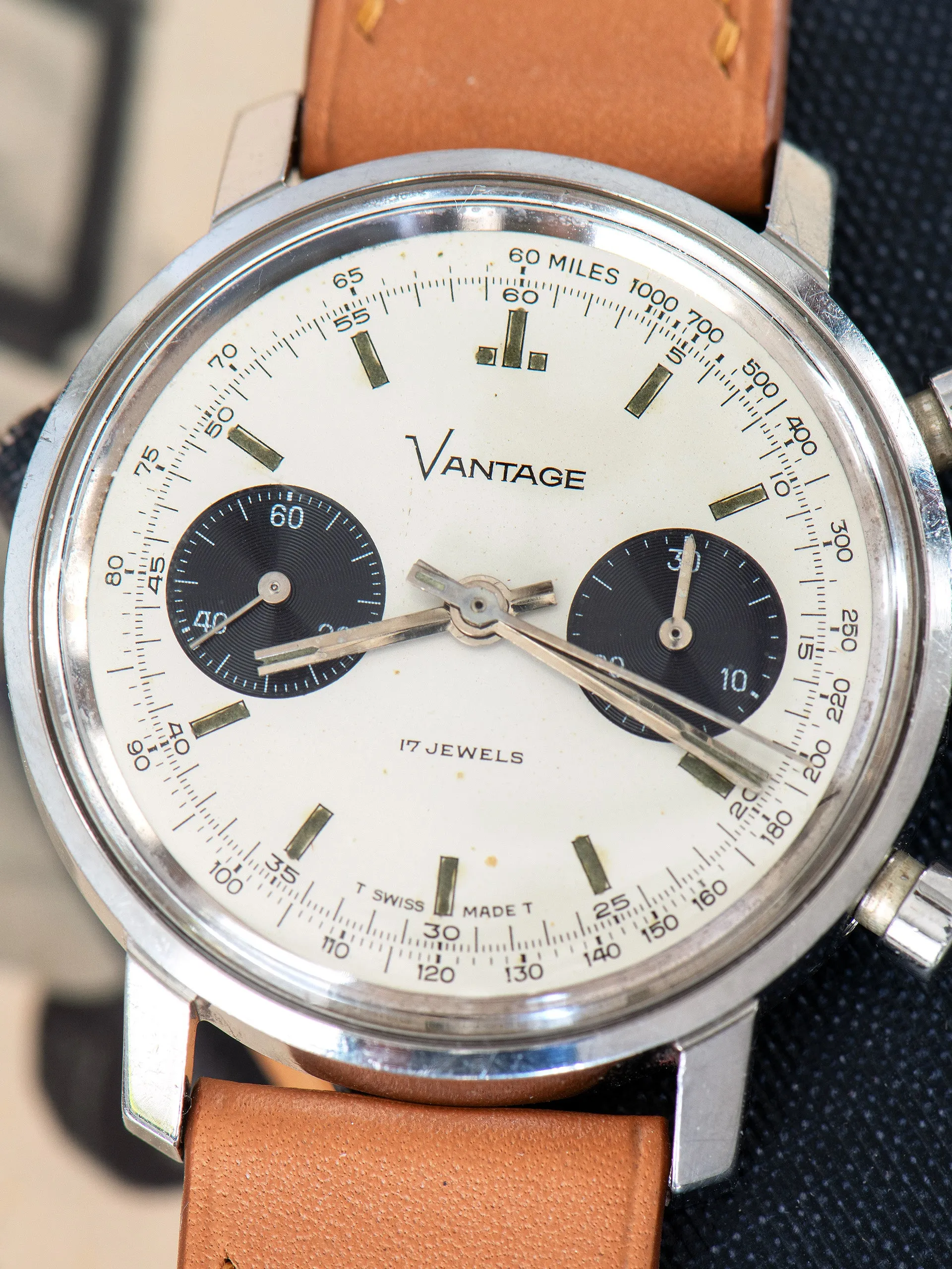 1960s Vantage 'Hamilton' Chronograph "Valjoux Cal. 7733"