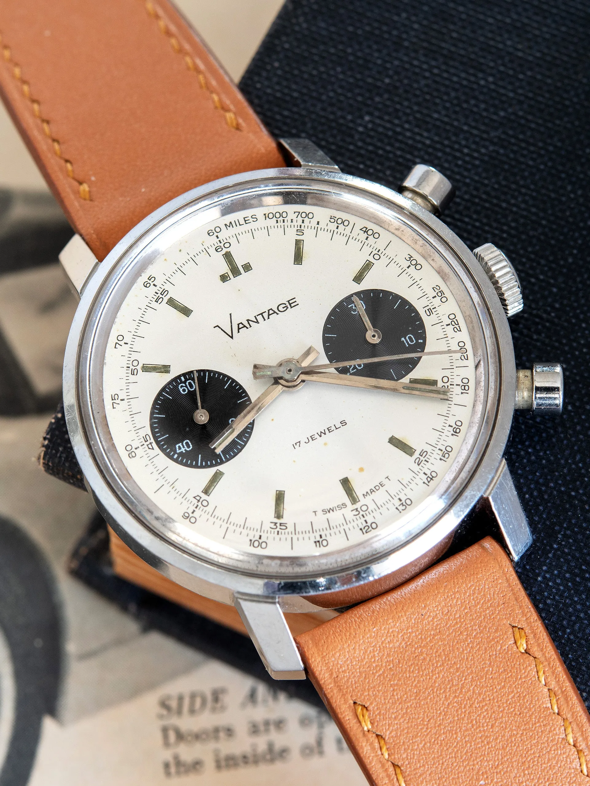 1960s Vantage 'Hamilton' Chronograph "Valjoux Cal. 7733"