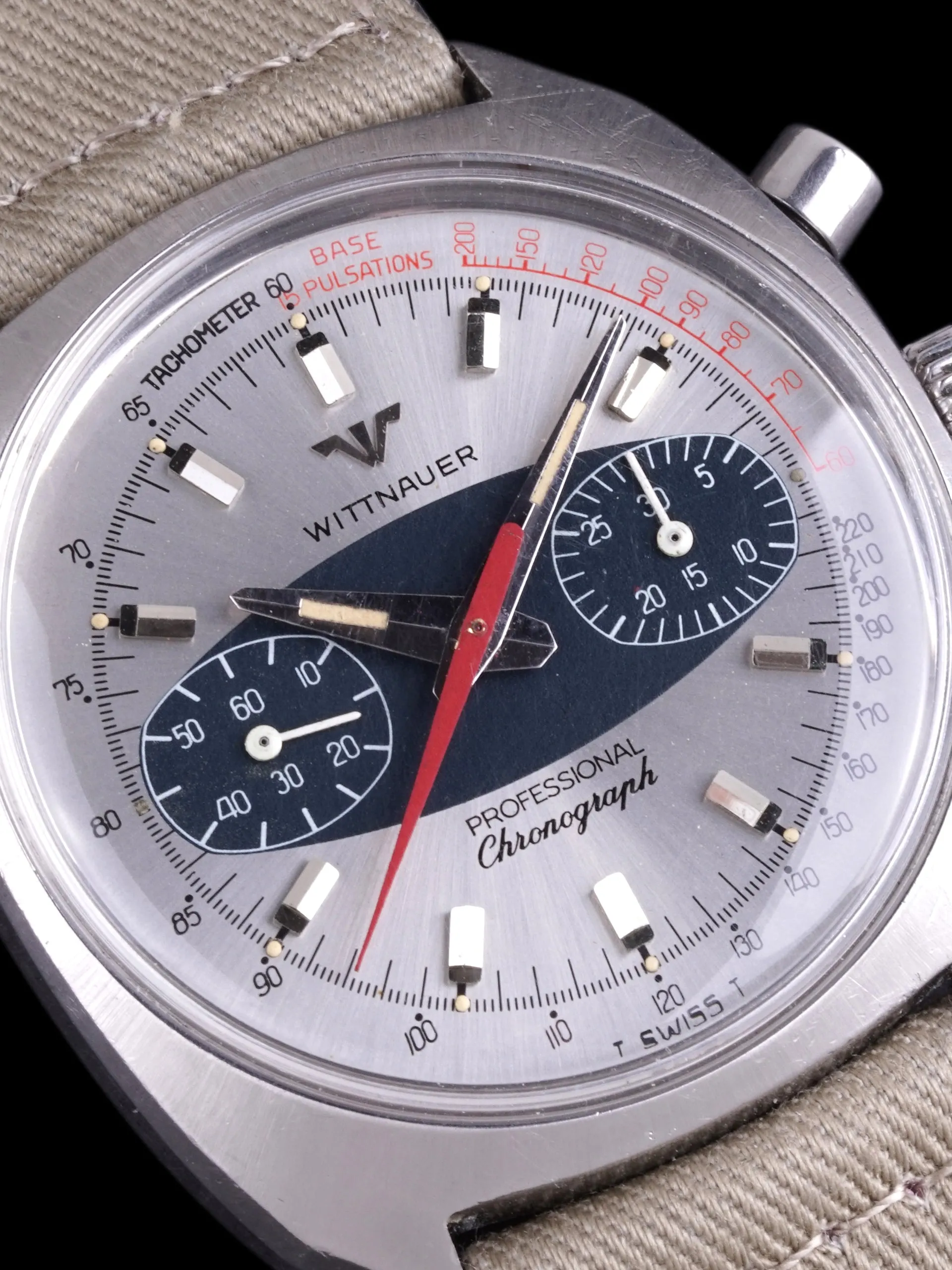 1960s Wittnauer Professional Chronograph (Ref. 247T) "Surfboard Dial"