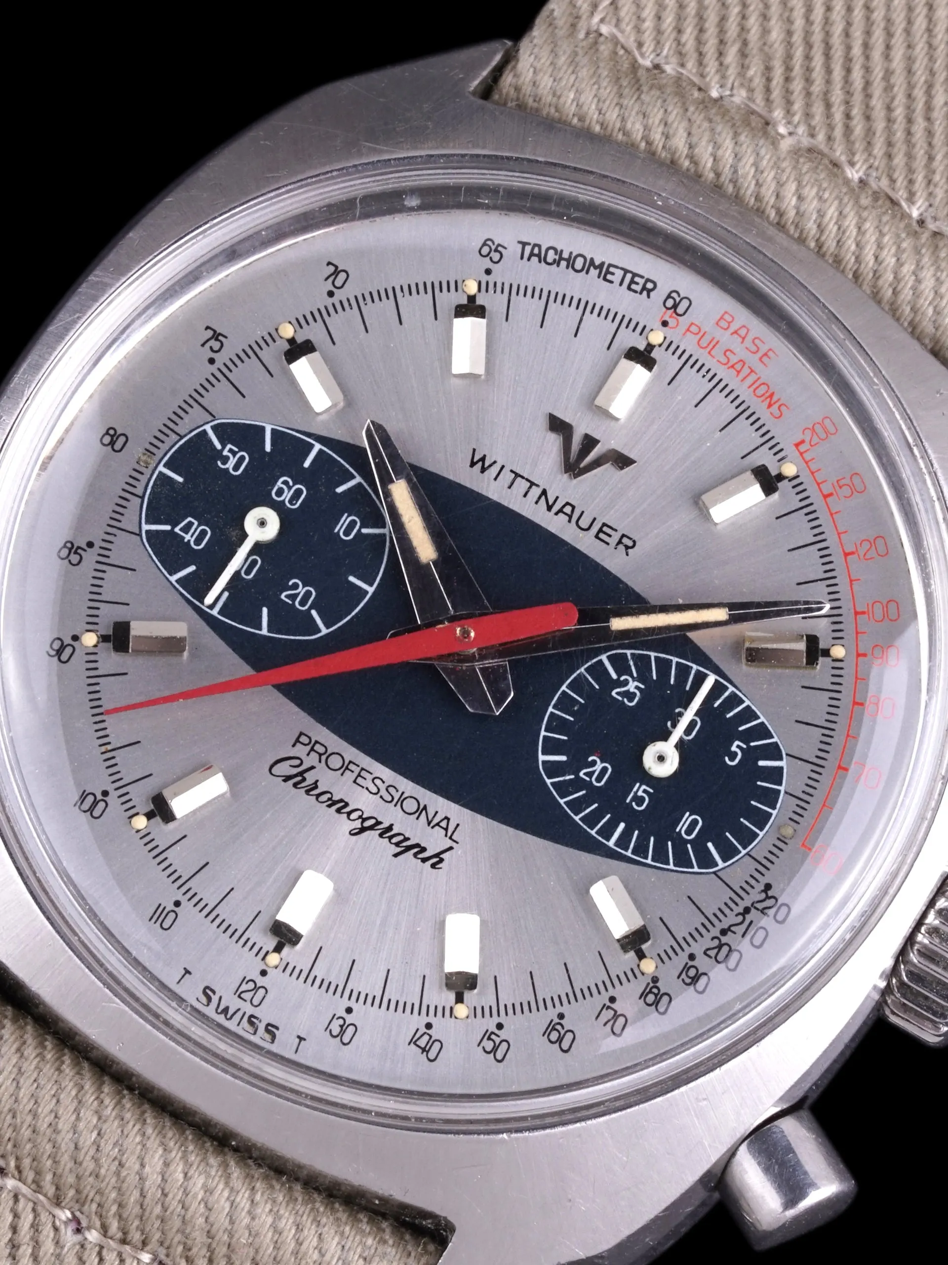 1960s Wittnauer Professional Chronograph (Ref. 247T) "Surfboard Dial"