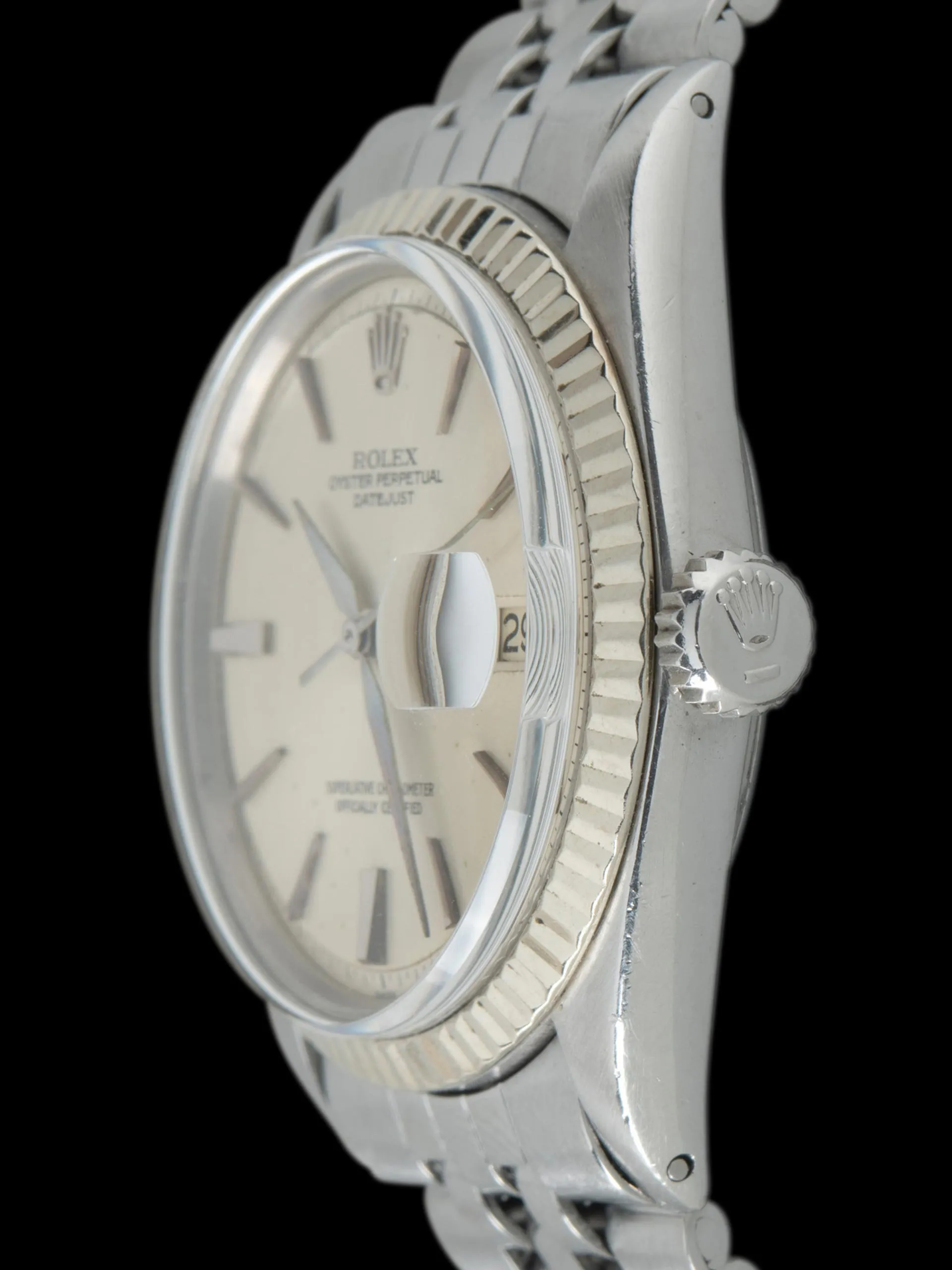 1964 Rolex Datejust (Ref. 1601) "Swiss Only" Non-Luminous Doorstop Dial