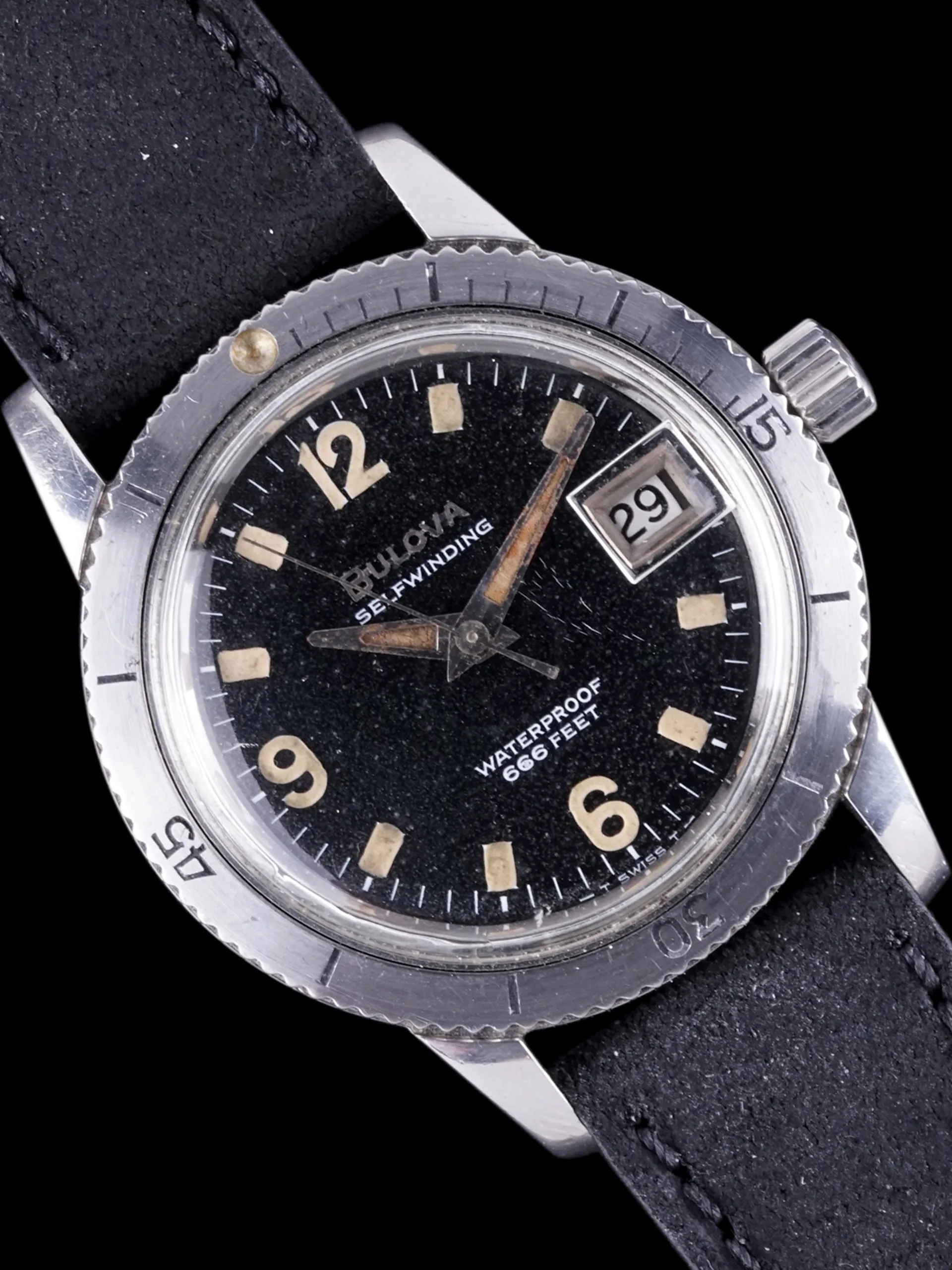 1968 Bulova Snorkel Skindiver (Ref. 386-4) “666 Feet”