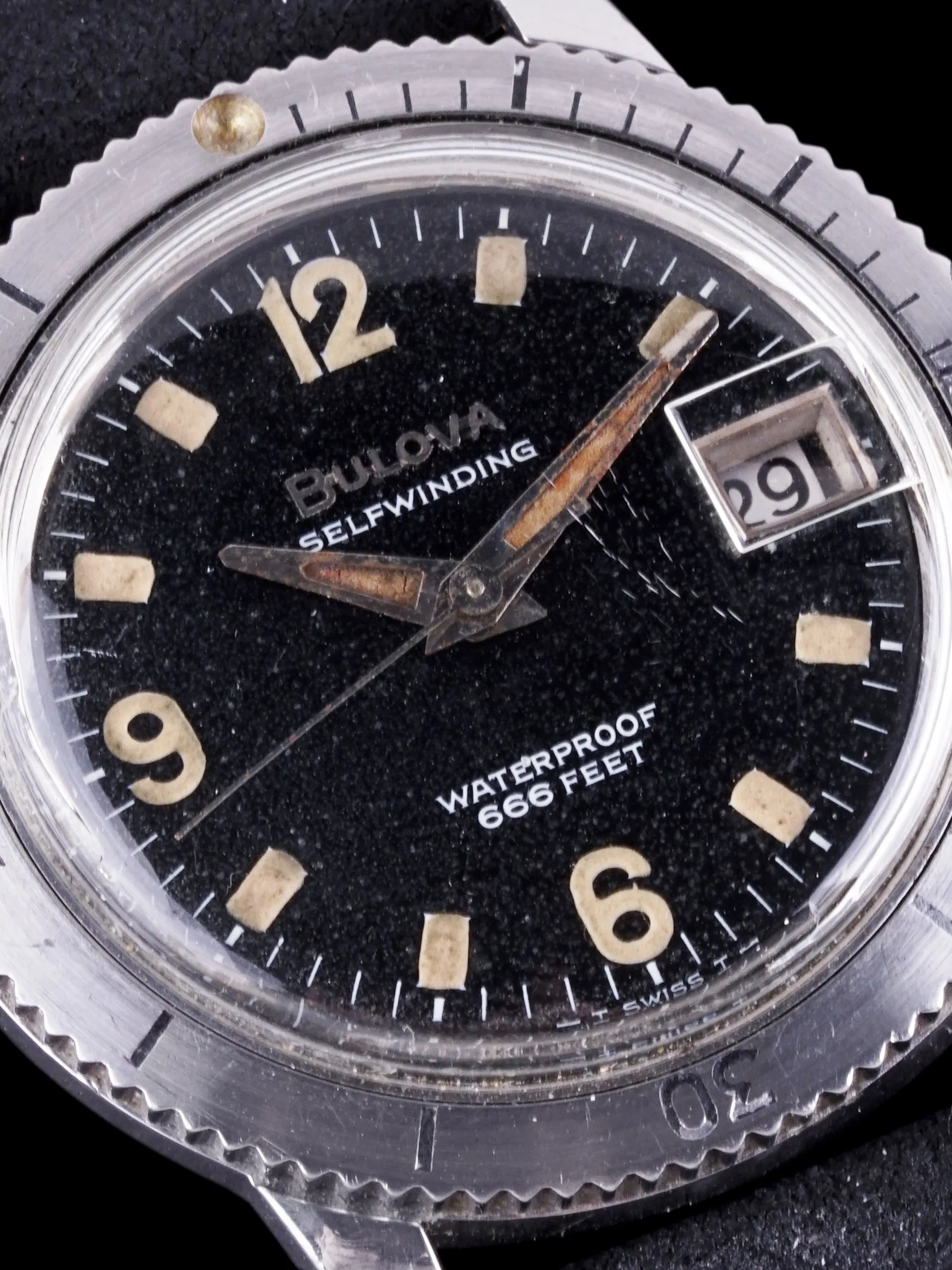 1968 Bulova Snorkel Skindiver (Ref. 386-4) “666 Feet”