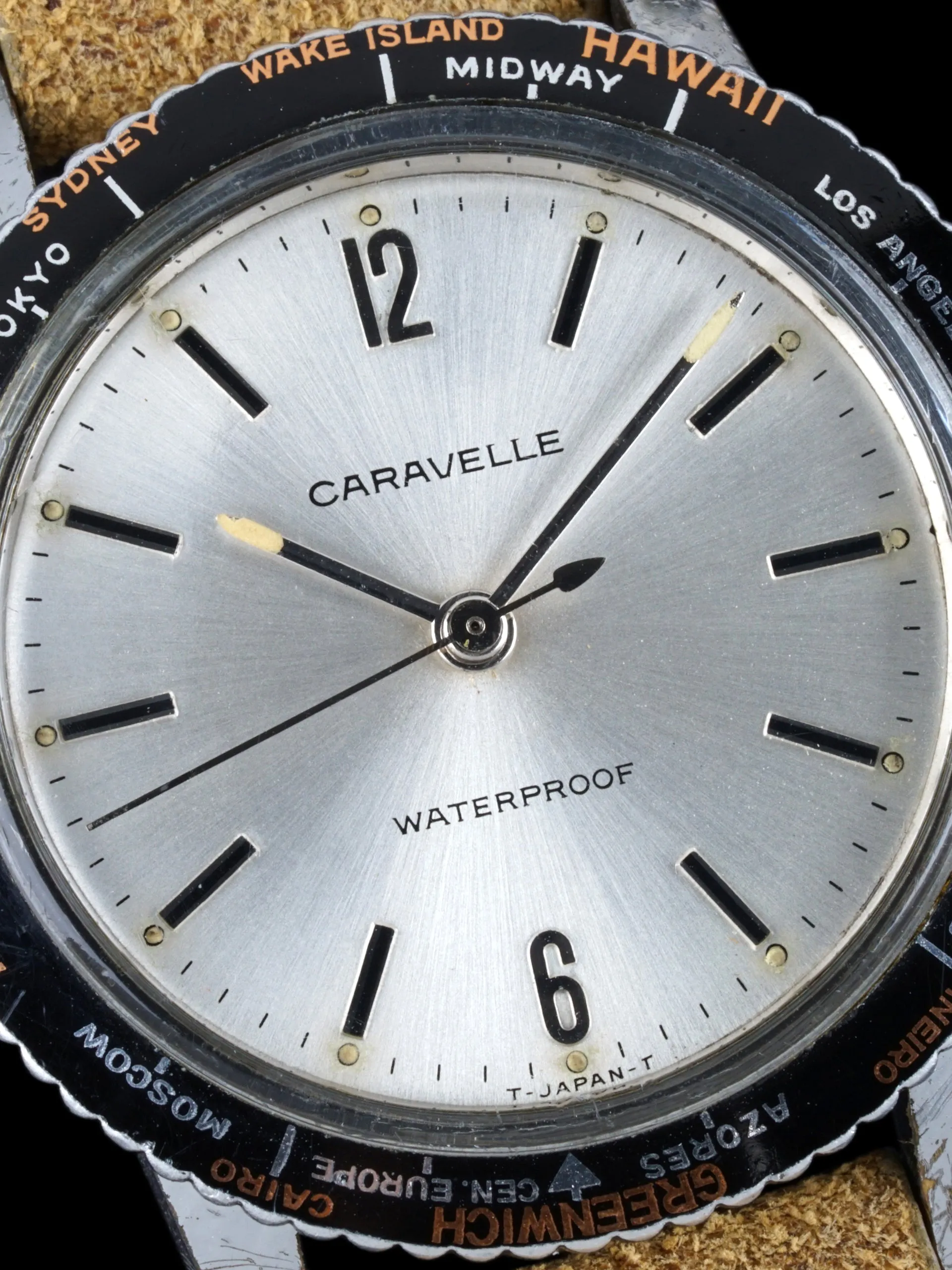 1969 Bulova Caravelle Worldtimer