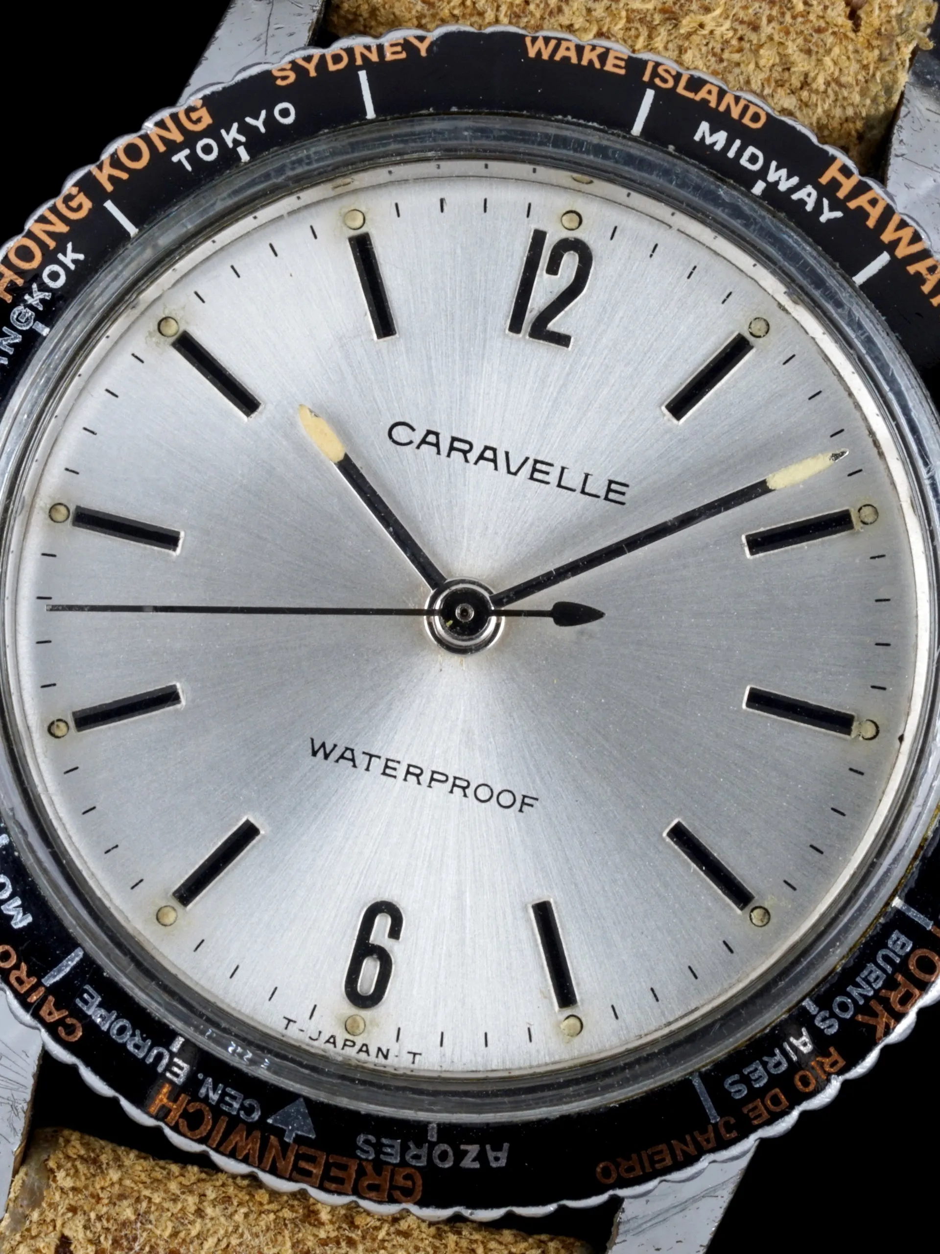 1969 Bulova Caravelle Worldtimer