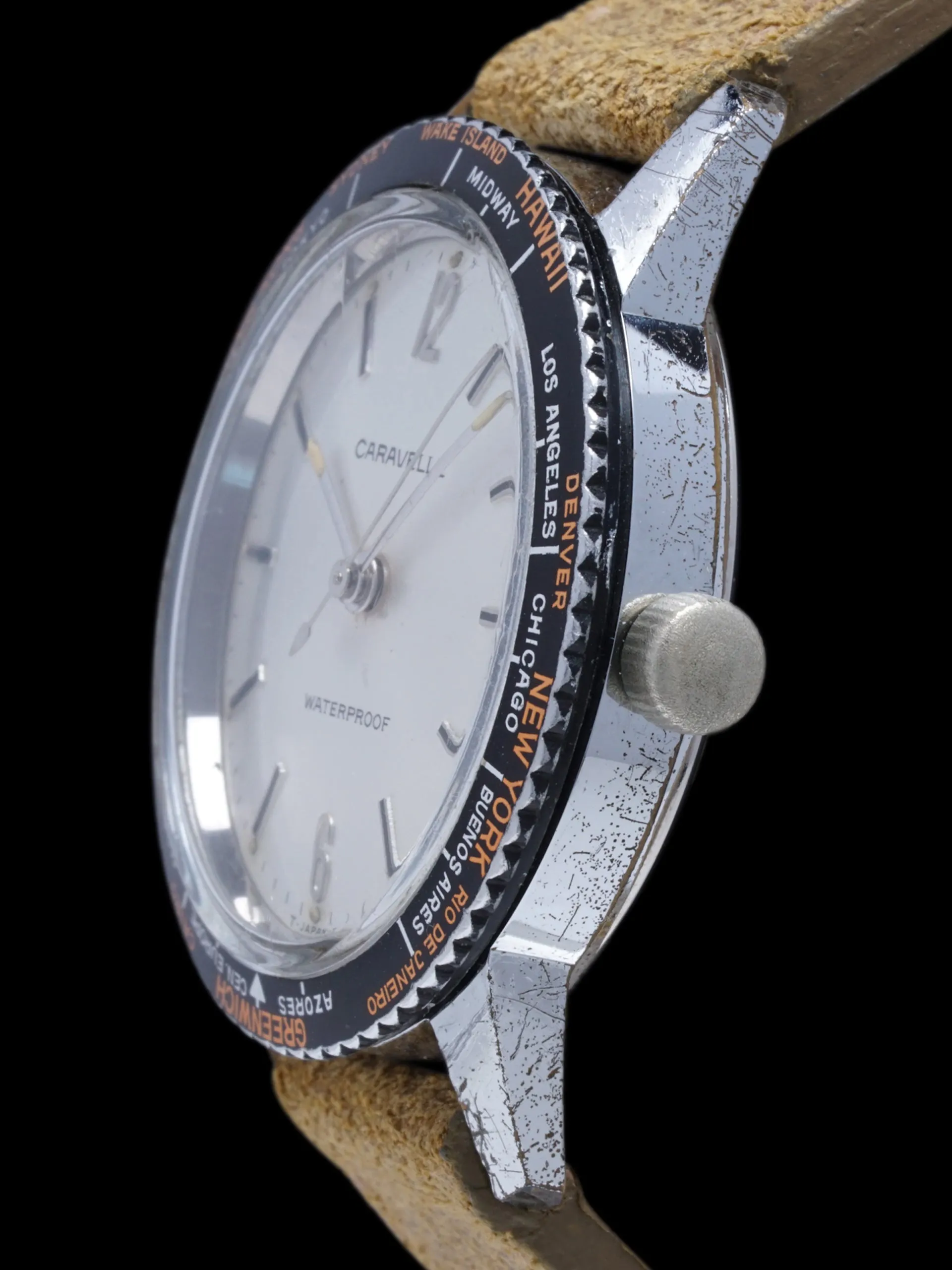 1969 Bulova Caravelle Worldtimer