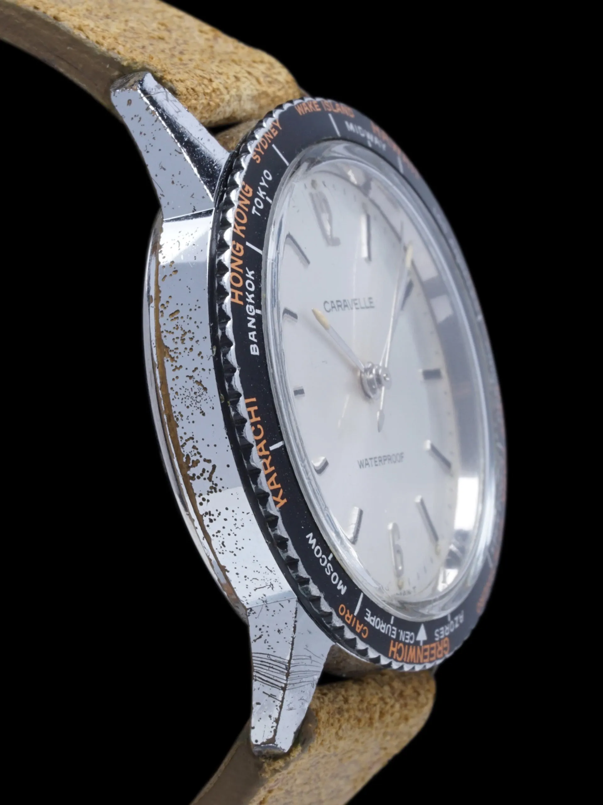 1969 Bulova Caravelle Worldtimer