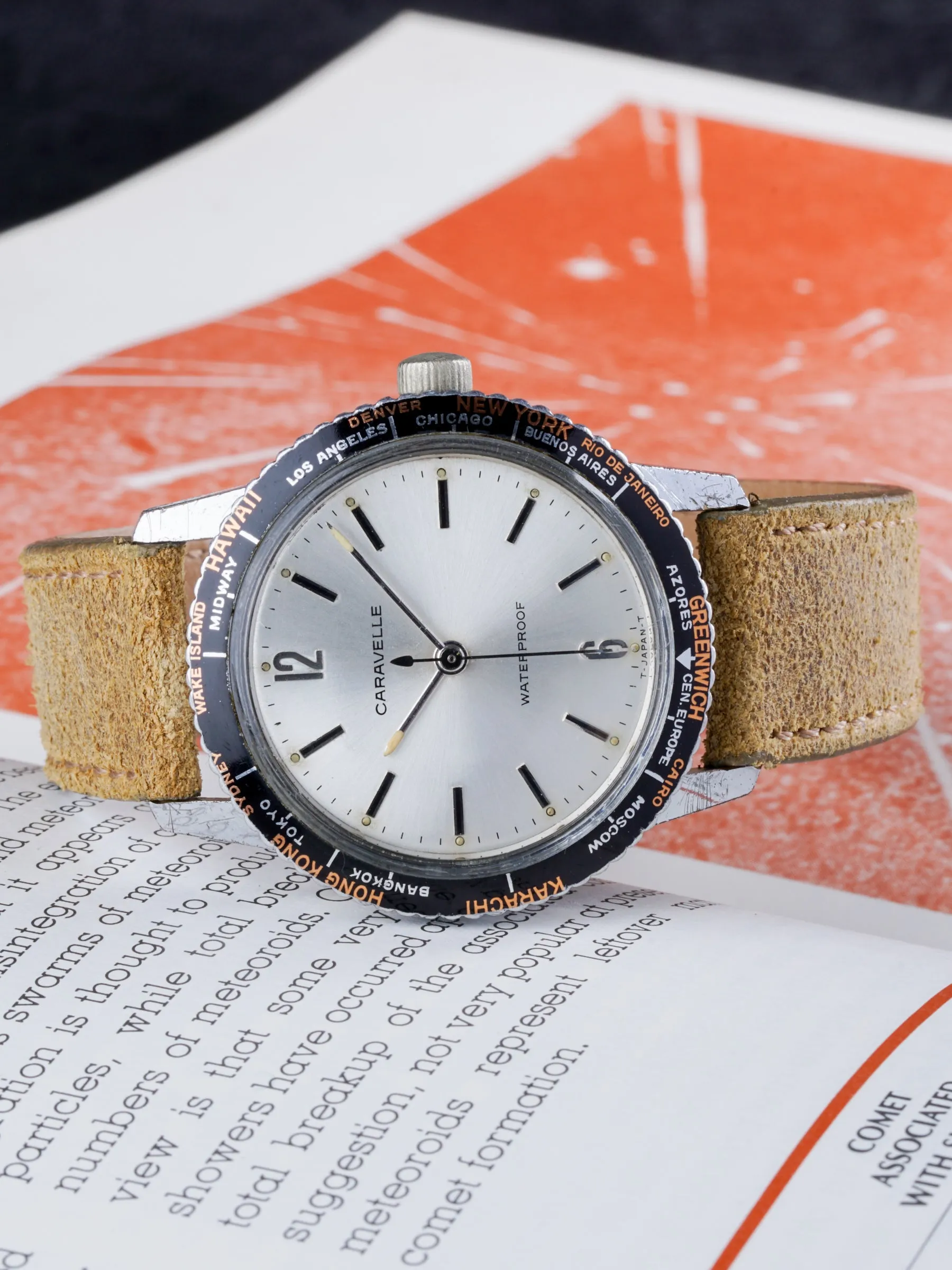 1969 Bulova Caravelle Worldtimer