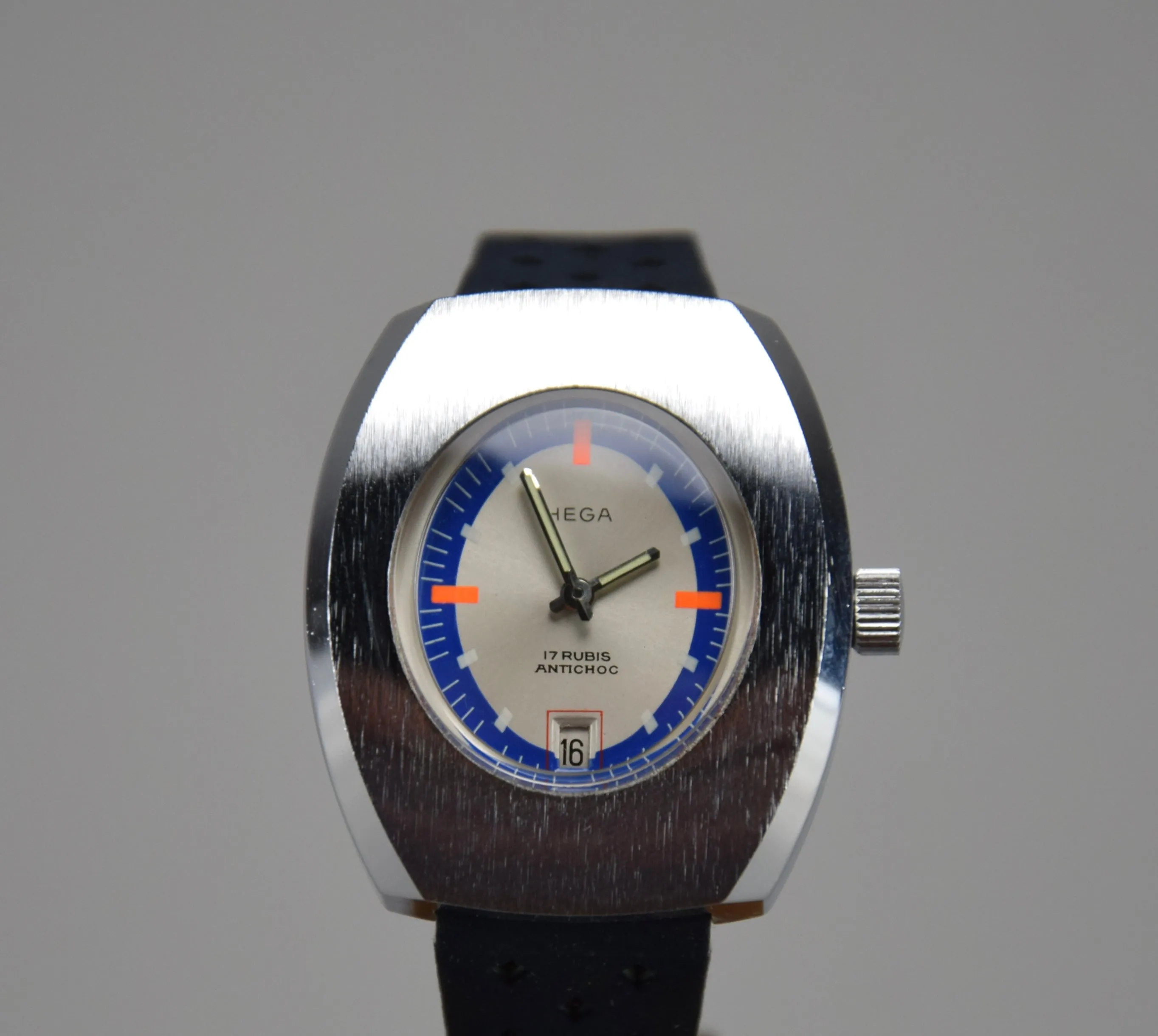 1970 Swiss Made Hega Mechanical Wrist Watch