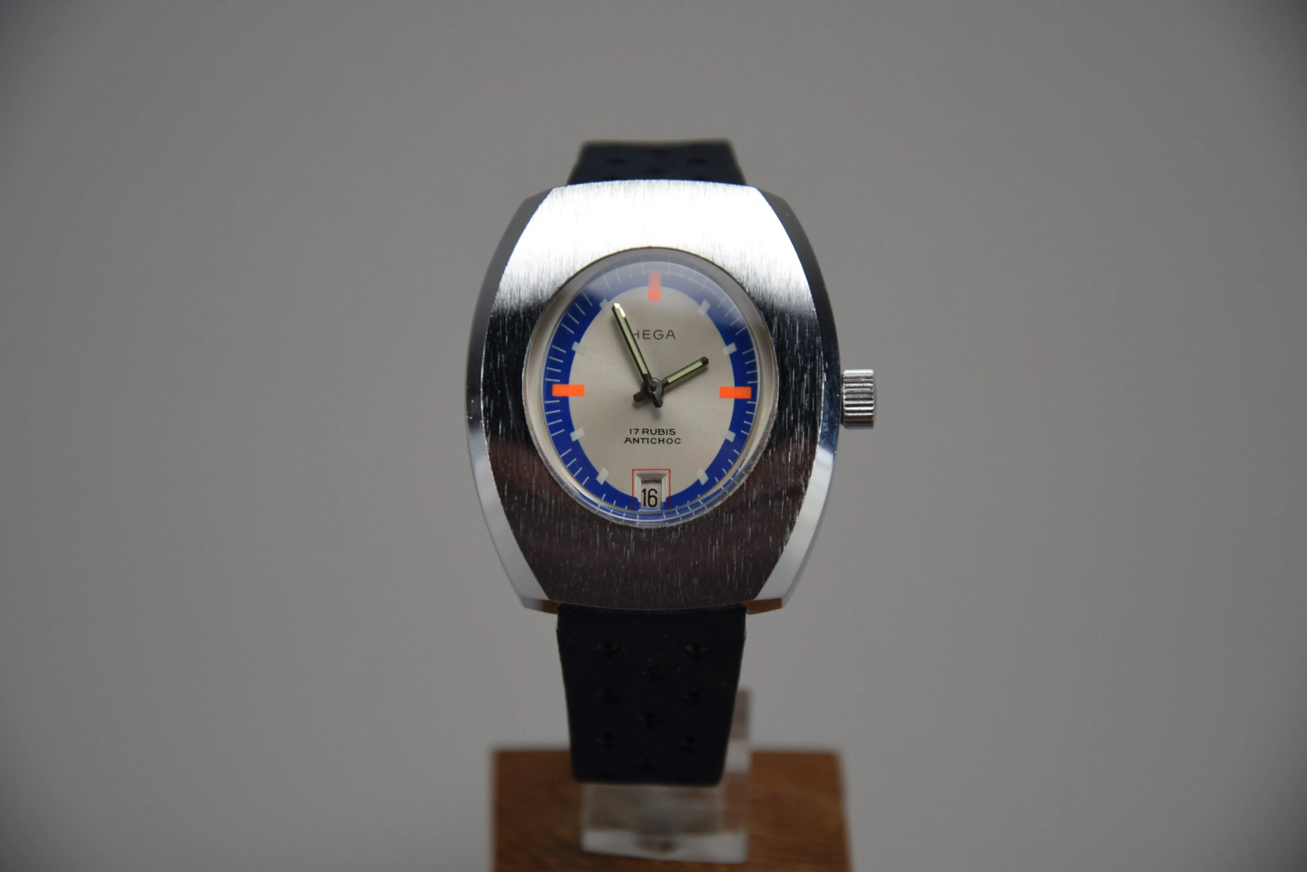 1970 Swiss Made Hega Mechanical Wrist Watch