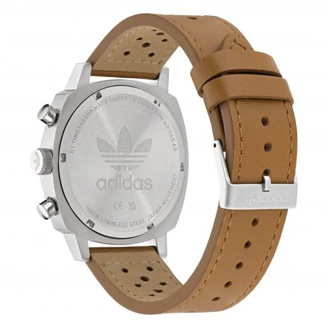 Adidas Unisex Master Originals One Chrono Tan Watch AOFH23576