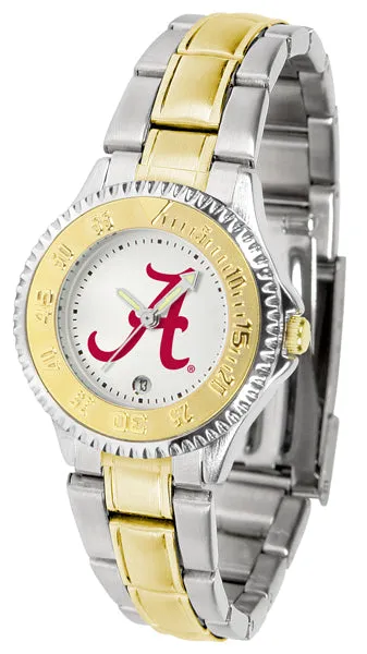 Alabama Crimson Tide Competitor Two-Tone Ladies Watch