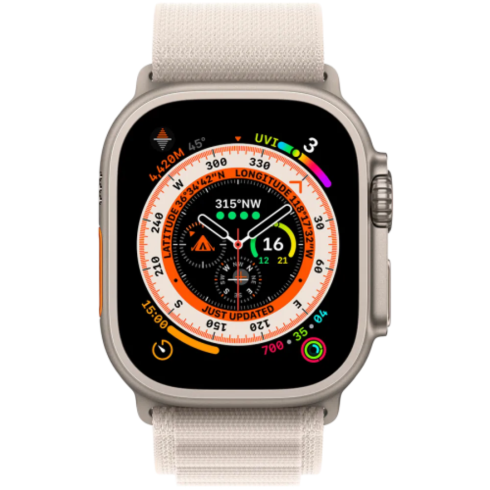 Apple - Loop For Smart Watch - 49 Mm - Medium Size - North Star