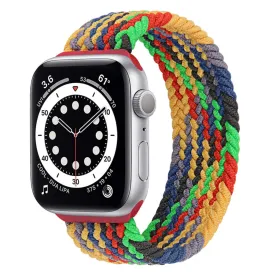 Apple Watch (41mm) elastic watch strap - Colorful Green / Size: S