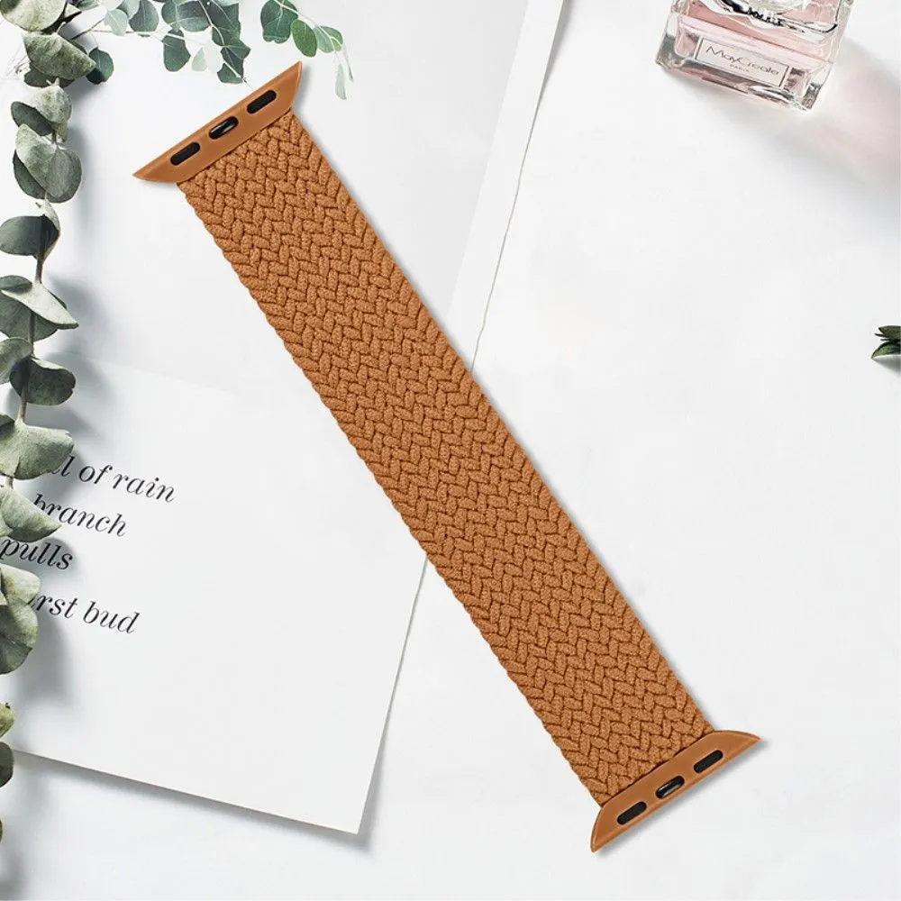 Apple Watch (41mm) elastic watch strap - Orange / Size: L