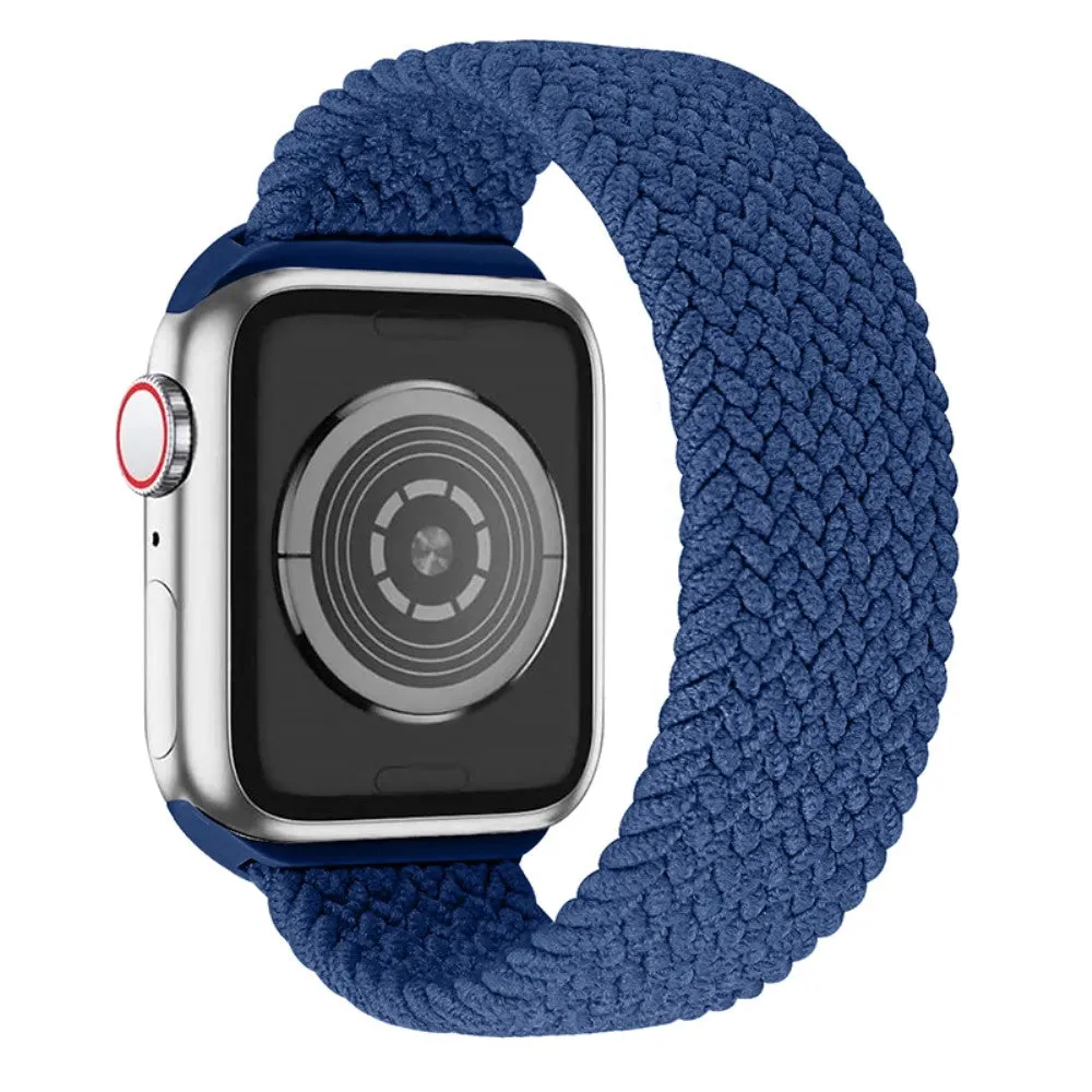 Apple Watch (45mm) elastic watch strap - Blue / Size: M