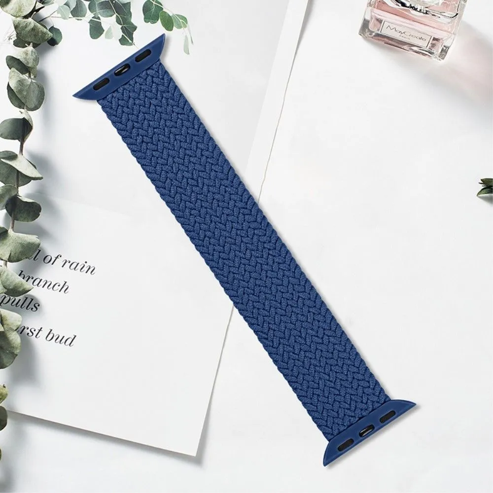 Apple Watch (45mm) elastic watch strap - Blue / Size: M