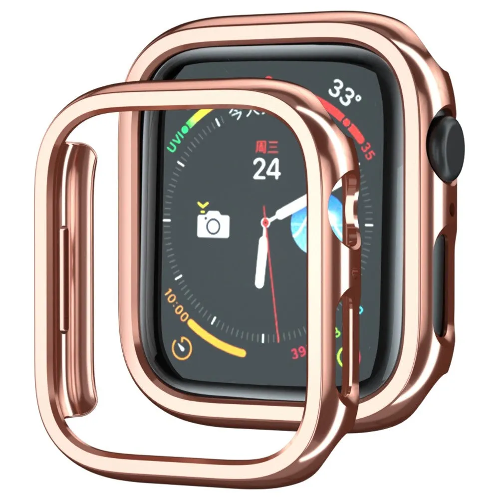 Apple Watch (45mm) electroplating cover - Rose Gold