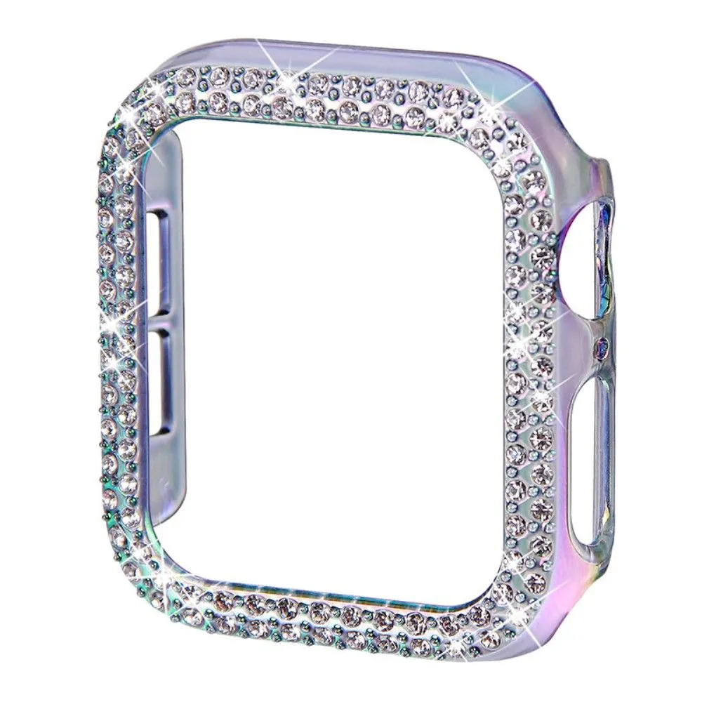 Apple Watch (45mm) rhinestone décor protective cover - Multi-color