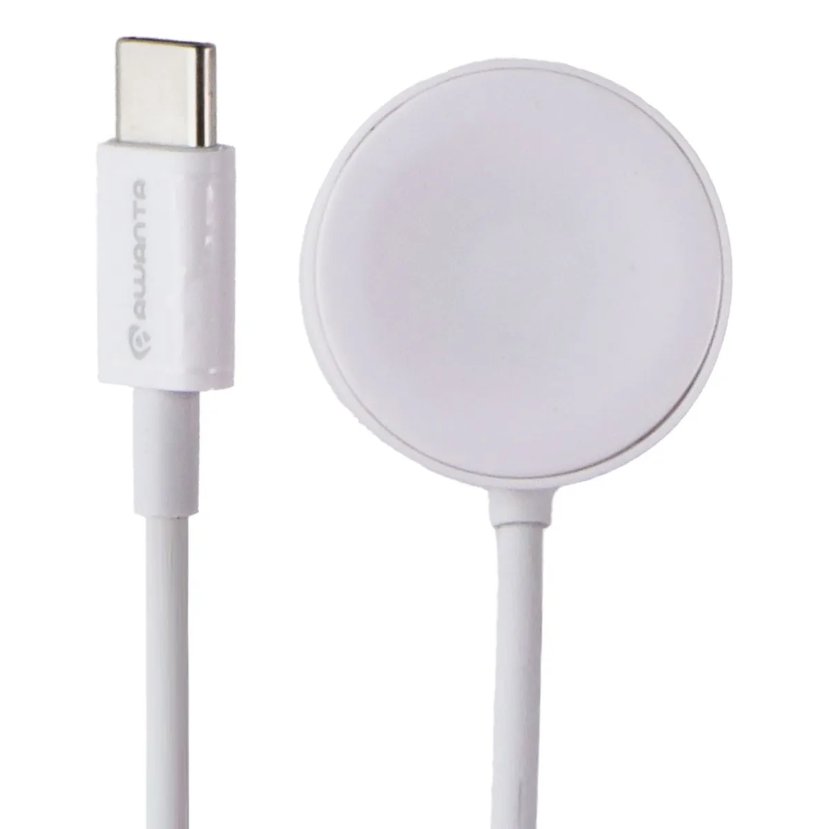 Awanta (3.3-Ft) Magnetic USB-C Smart Watch Charging Cable - White (AWA-4507WH)