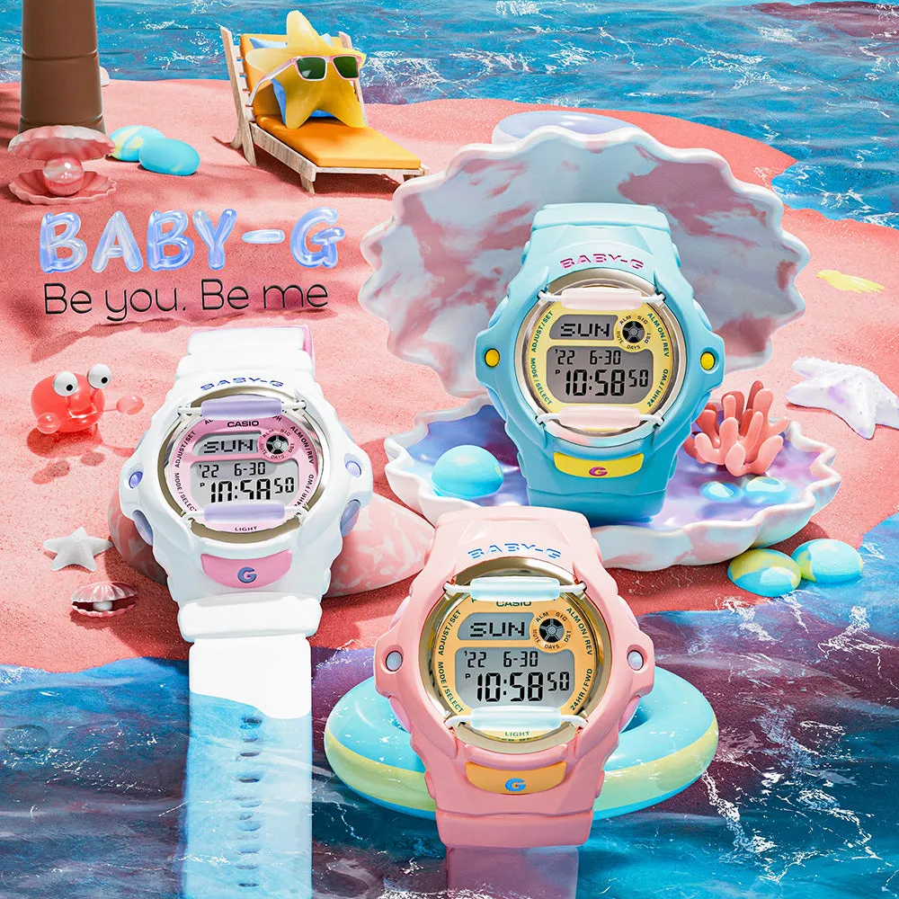 Baby-G BG169PB-2 Playful Beach Digital Womens Watch