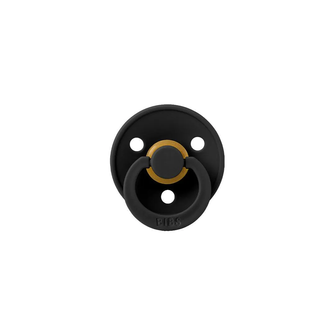 BIBS Colour Latex Pacifier - Black