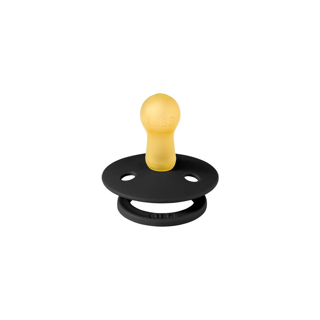 BIBS Colour Latex Pacifier - Black