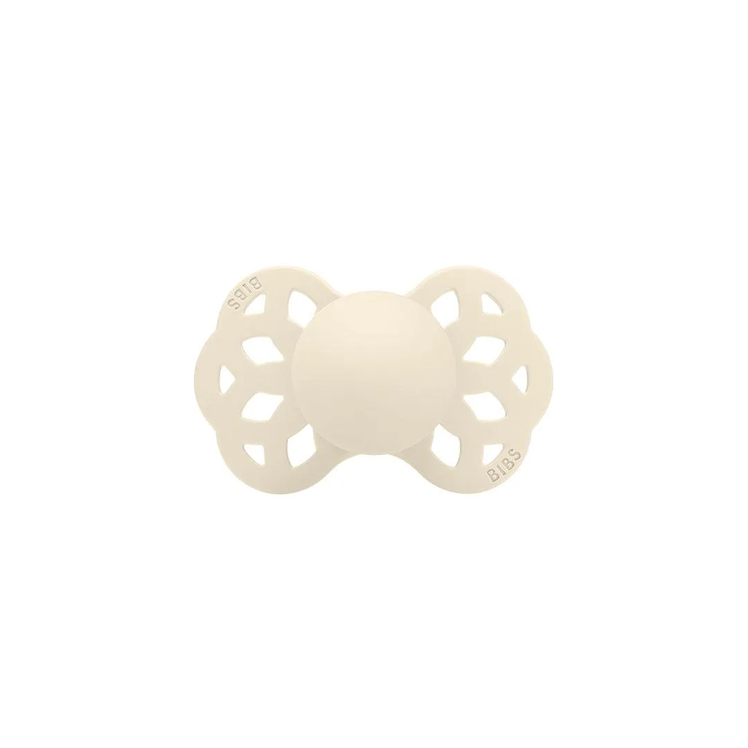 BIBS Infinity Anatomical Pacifier - Ivory - Silicone