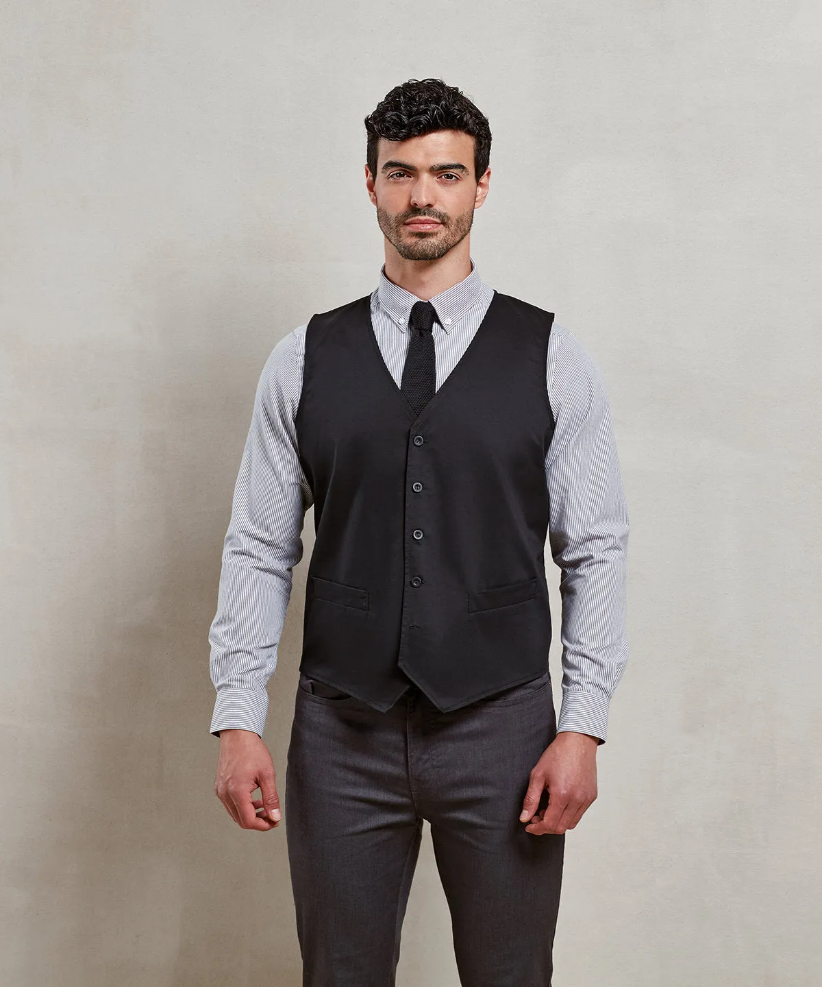 Black - Hospitality waistcoat