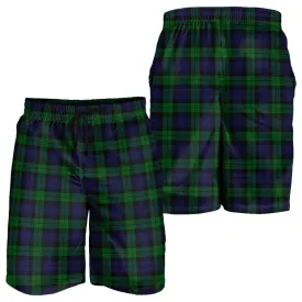 Black Watch Tartan Mens Shorts