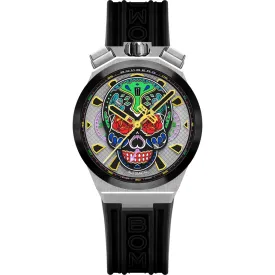 Bomberg Men's Bolt-68 Neo Calaveras Multicolour Watch BF44CHASP.04-6.12