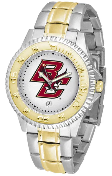 Boston College Eagles Competitor Two-Tone Men’s Watch