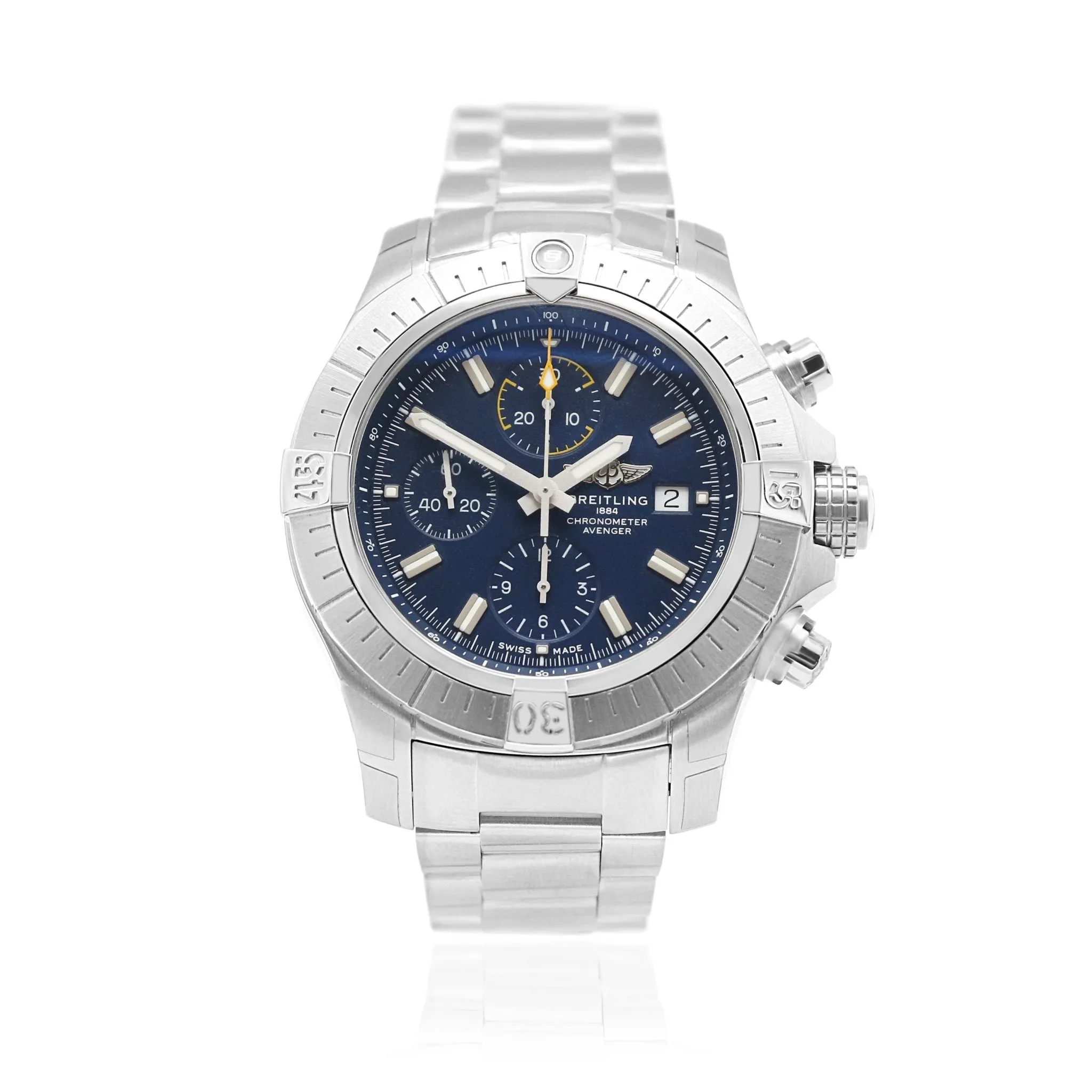 Breitling Avenger Chronograph 45 Automatic Steel Watch Ref: A13317