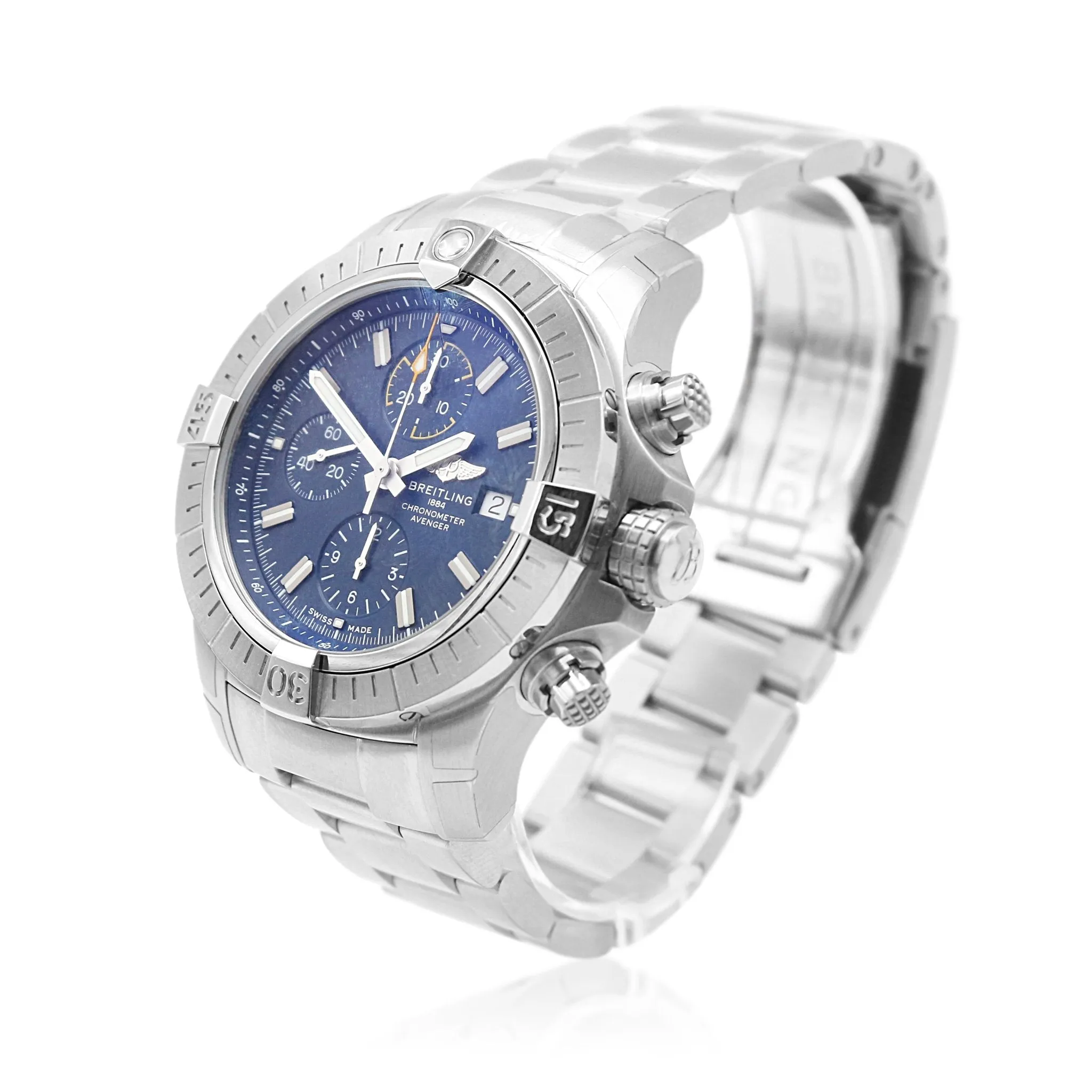 Breitling Avenger Chronograph 45 Automatic Steel Watch Ref: A13317