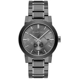 Burberry BU9902 Men's Gunmetal Grey Chronograph 42mm Watch