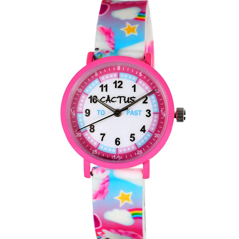 Cactus CAC143M05 Pink Unicorn Kids Watch