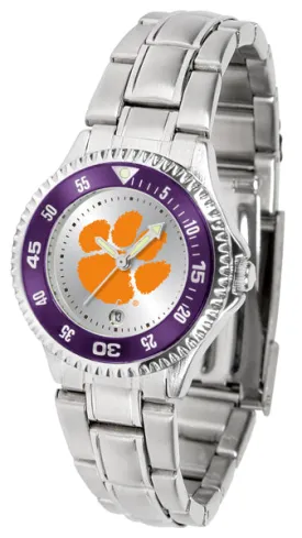 Clemson Tigers Competitor Steel Ladies Watch