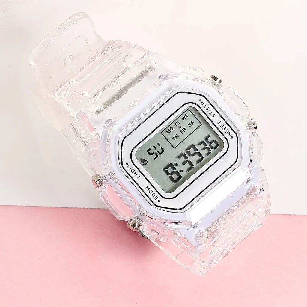 Cute Pastel Digital Watch