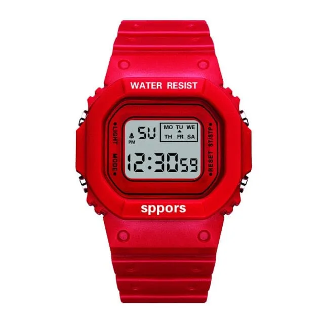 Cute Pastel Digital Watch