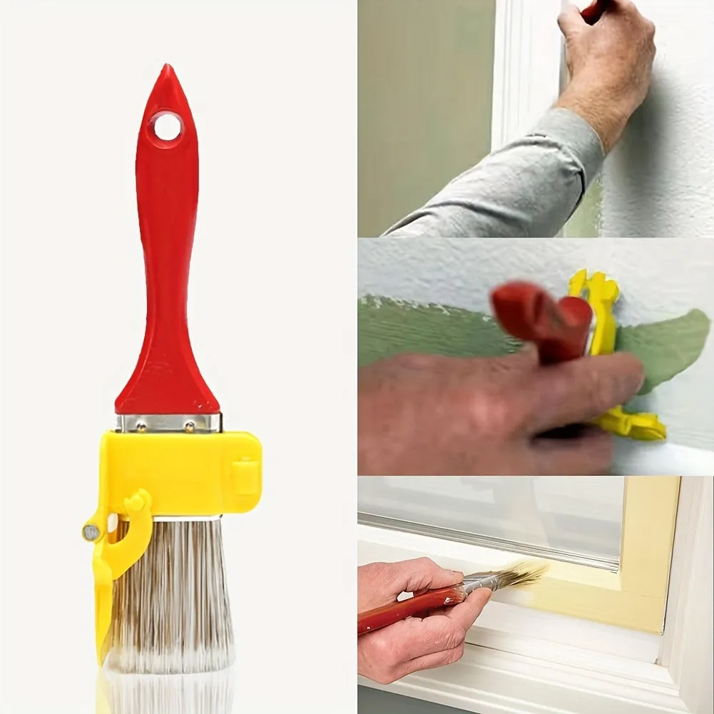 Durable lightweight edger paint brush for DIY projects