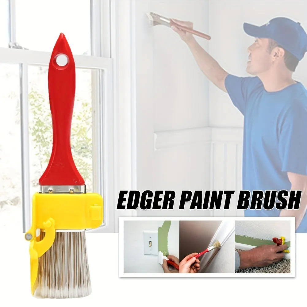 Durable lightweight edger paint brush for DIY projects