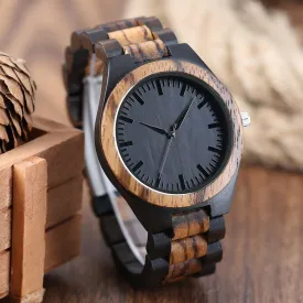 Earth Friendly Wood Watch