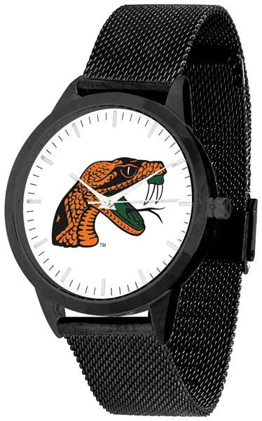 Florida A&M Statement Mesh Band Unisex Watch - Black